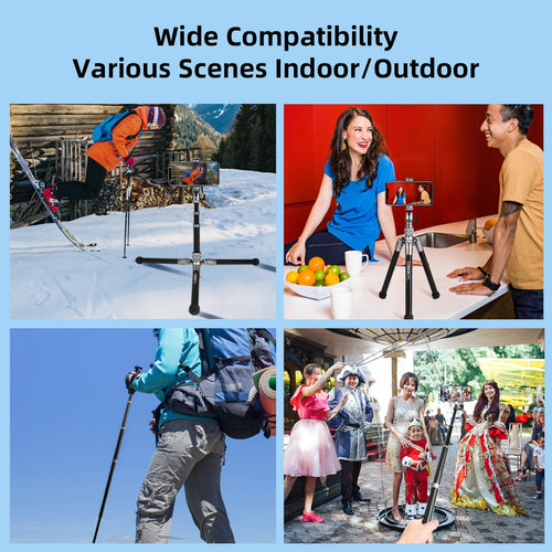 COMAN MT55 Camera and Phone Tripod Convertible Monopod